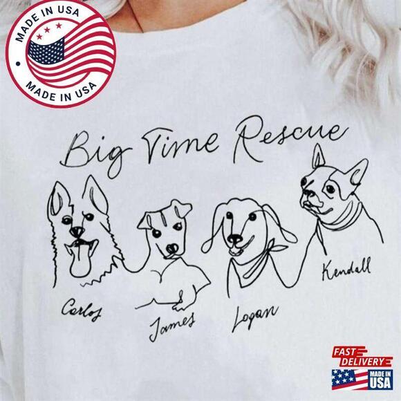 Other - Funny Big Time Rescue Shirt Cant Get Enough Unisex